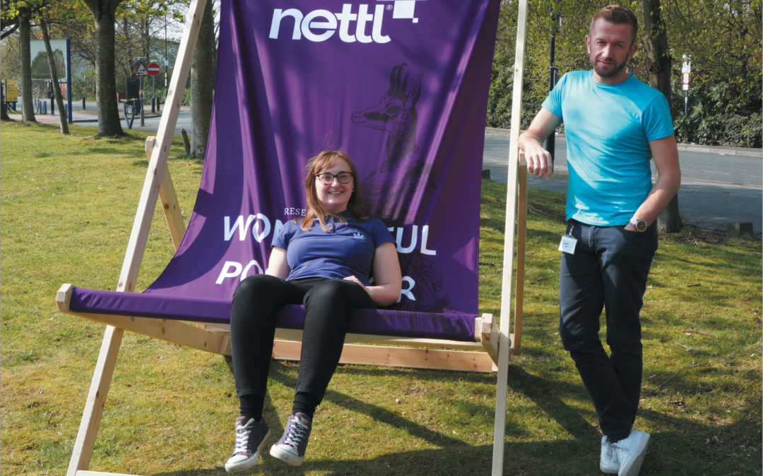 Giant Branded Deckchairs