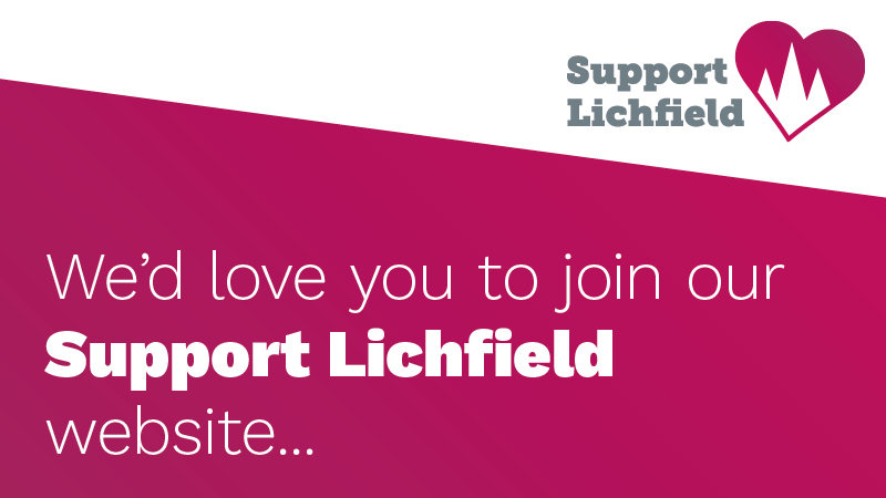 Get involved with the Support Lichfield website!